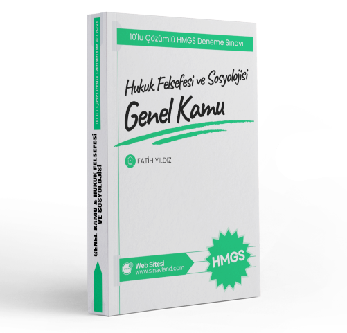 Genel Kamu & Hukuk Felsefesi ve Sosyolojisi Çözümlü Deneme Sınavı